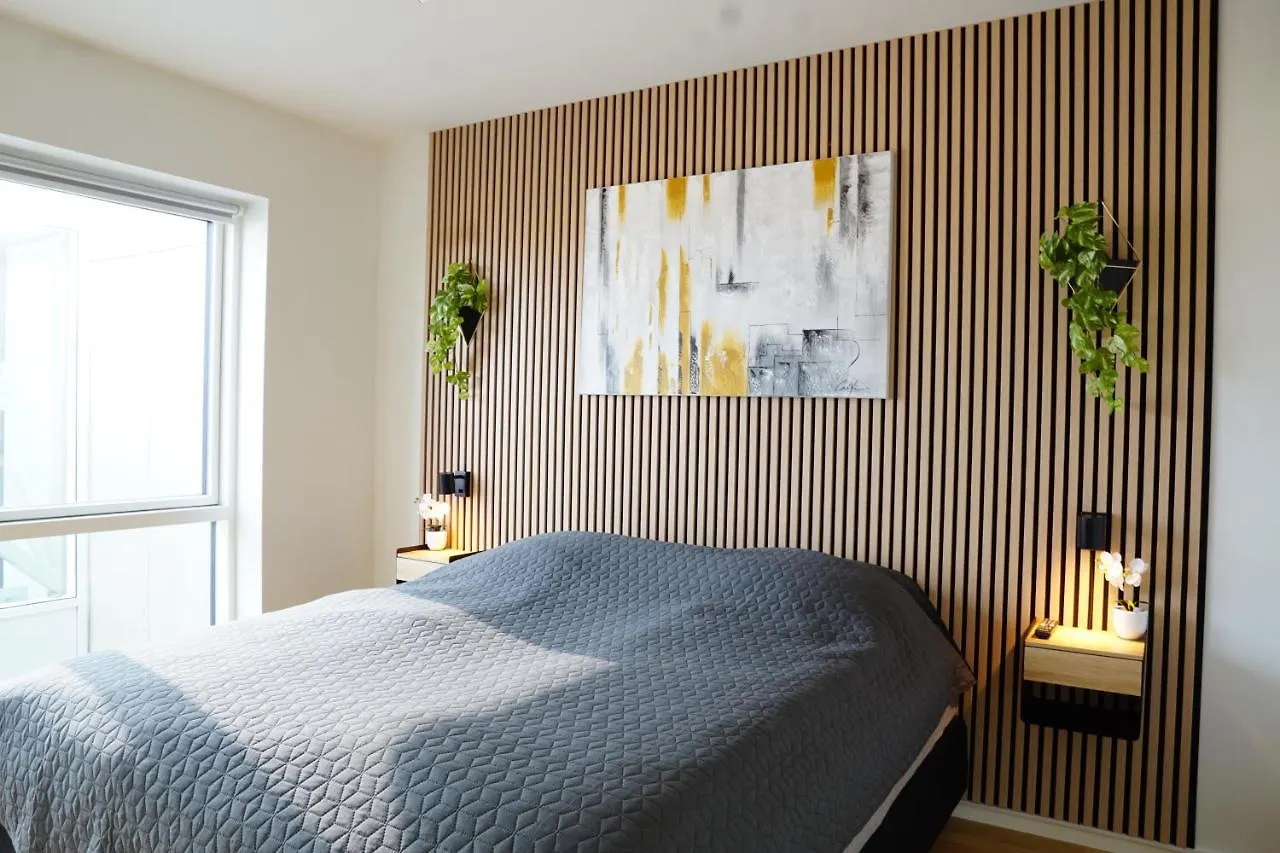 아파트 Luxury Penthouse, Best Location, 3 Bedrooms 오르후스